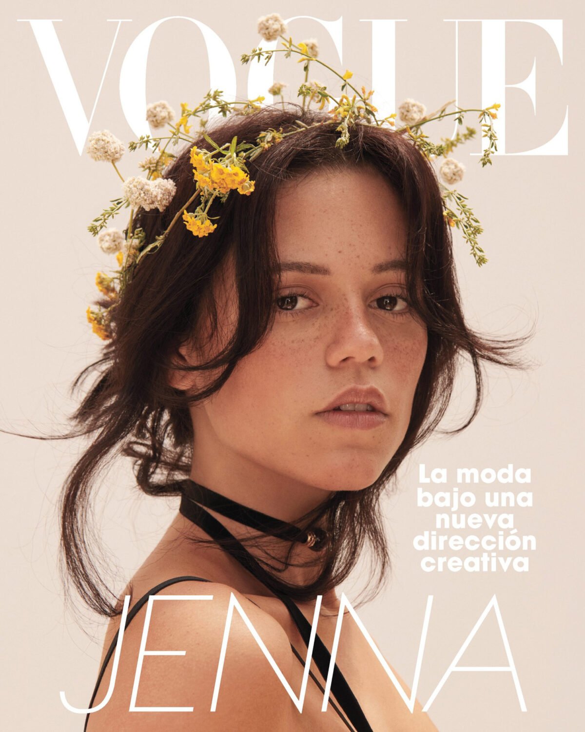 Jenna Ortega covers Vogue Mexico & Latin America September 2025 by Paola Kudacki