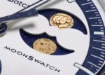 The Swatch x OMEGA MISSION TO EARTHPHASE – MOONSHINE GOLD celebrates the Hunter's Moon with cosmic precision