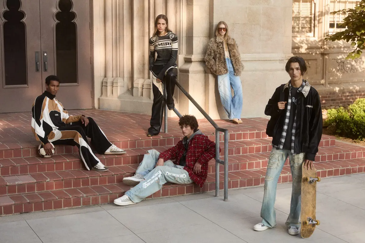 AMIRI Pre-spring 2026 campaign: A cinematic portrait of youth rebellion in Los Angeles