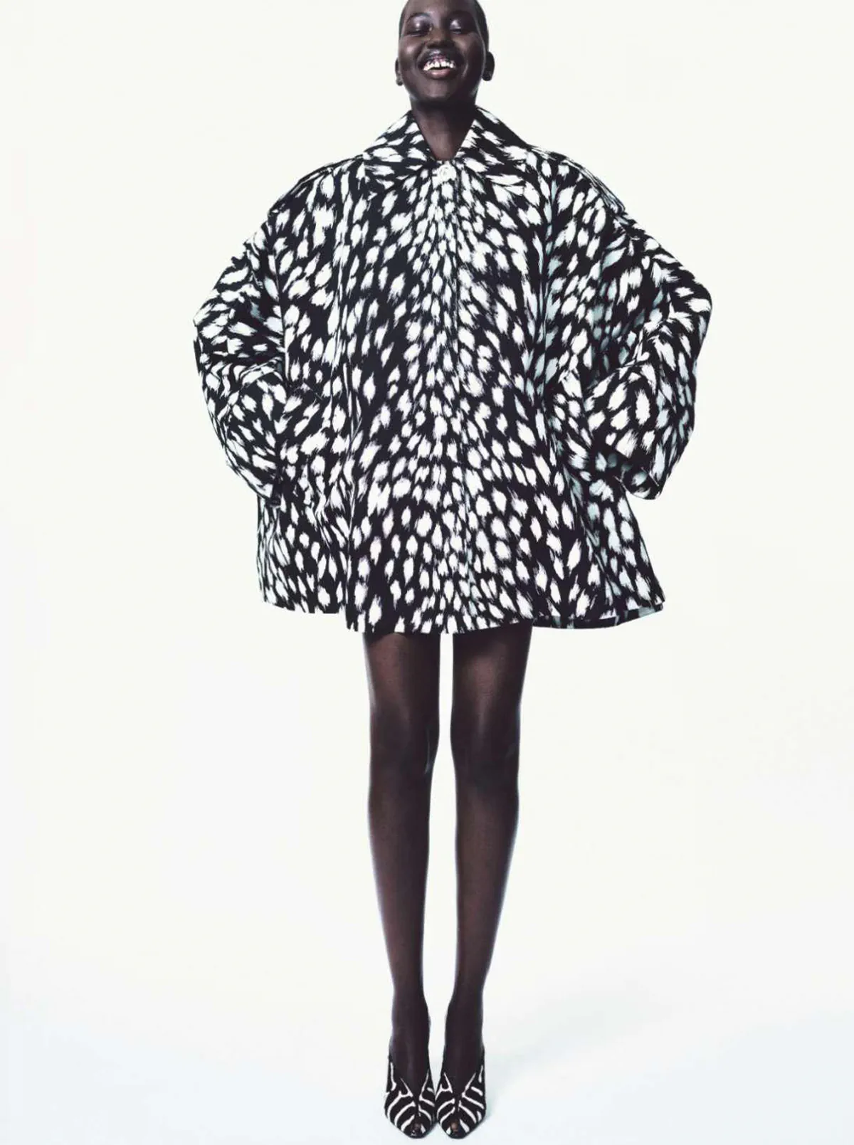 Adut Akech coves The Sunday Times Style November 9th, 2025 by Yulia Gorbachenko