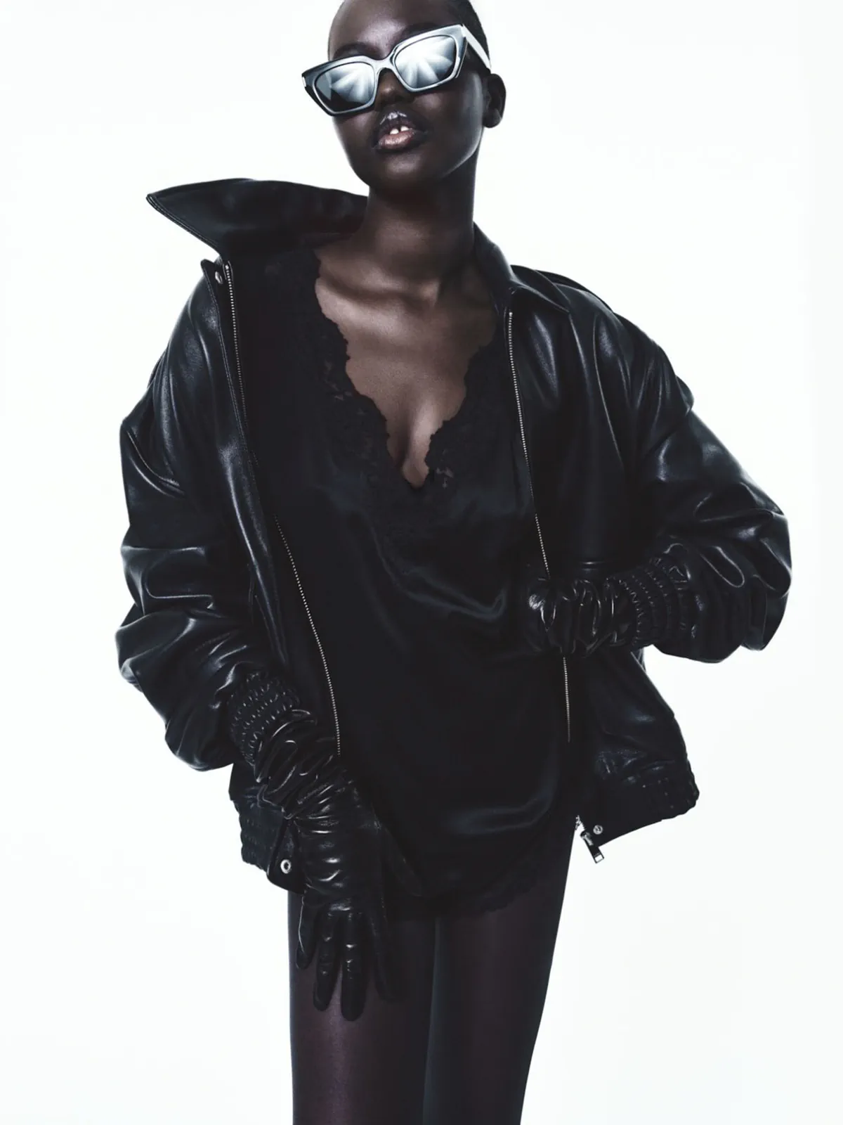 Adut Akech coves The Sunday Times Style November 9th, 2025 by Yulia Gorbachenko