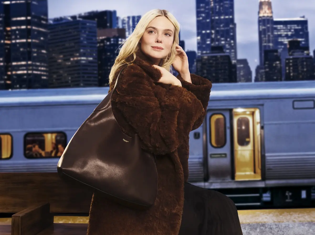 Coach Holiday 2025 campaign: Charles Melton & Elle Fanning lead a quiet luxury journey