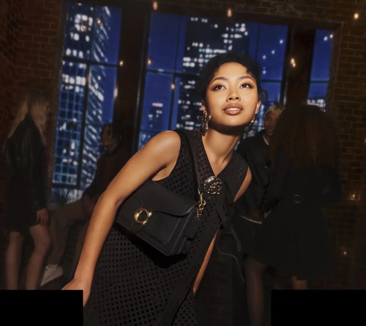 Coach Holiday 2025 campaign: Charles Melton & Elle Fanning lead a quiet luxury journey