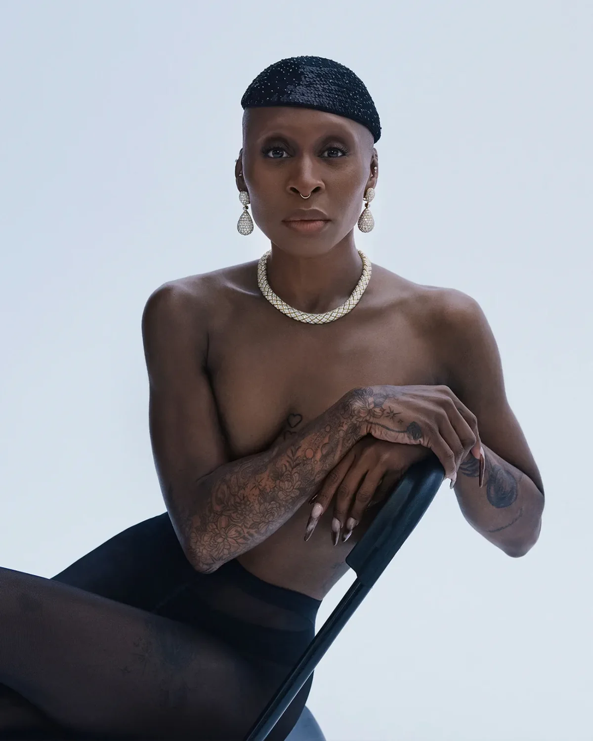 Cynthia Erivo covers Harper’s Bazaar US November 2025 by Cass Bird