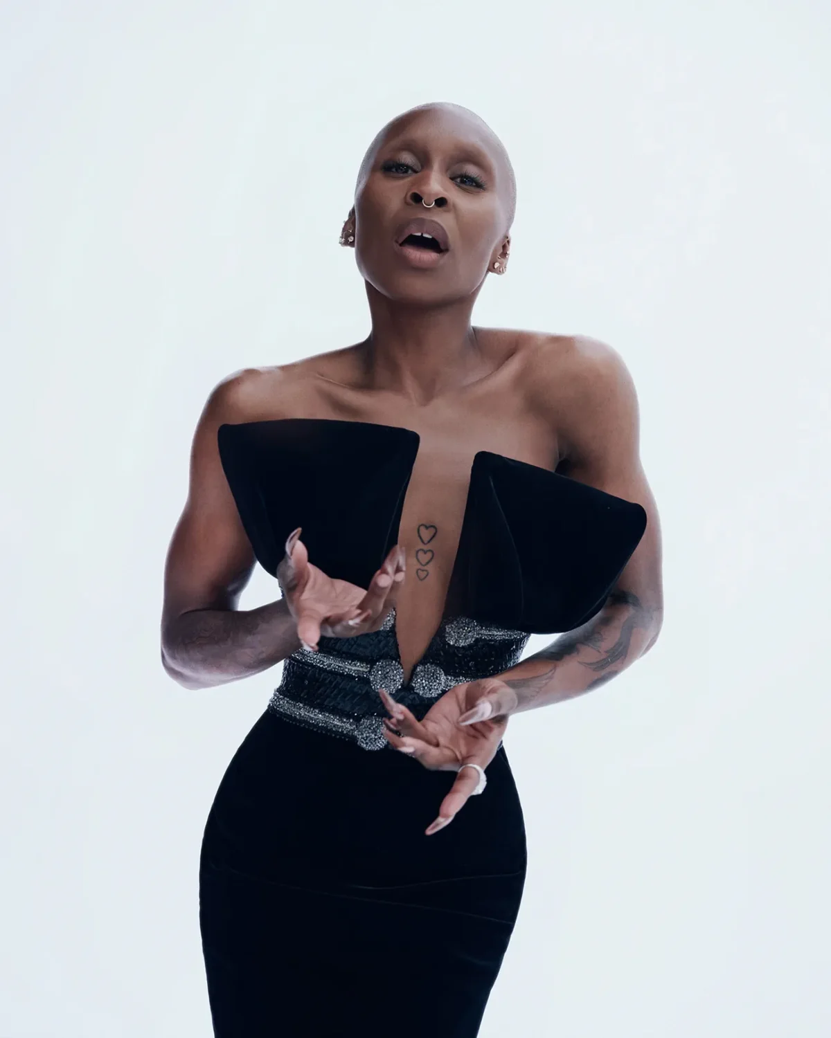 Cynthia Erivo covers Harper’s Bazaar US November 2025 by Cass Bird