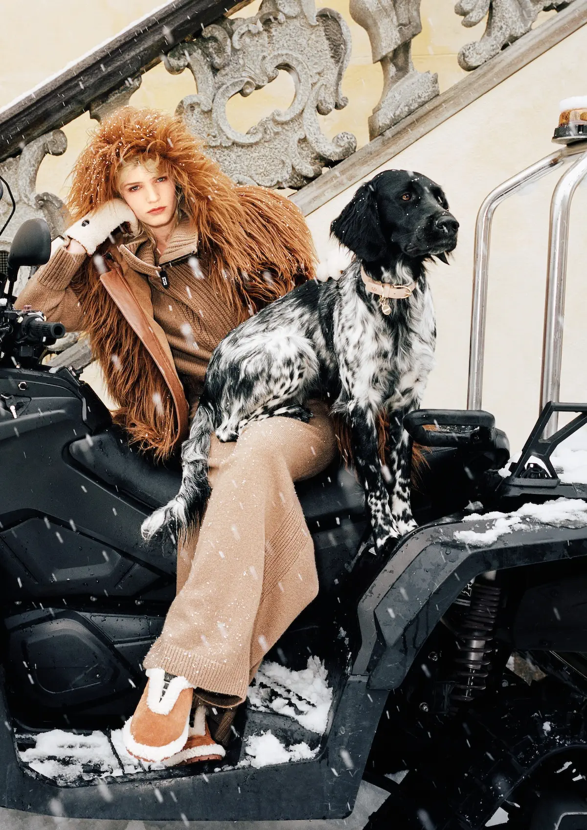 Giorgio Armani Neve fall/winter 2025-26: alpine luxury reinvented