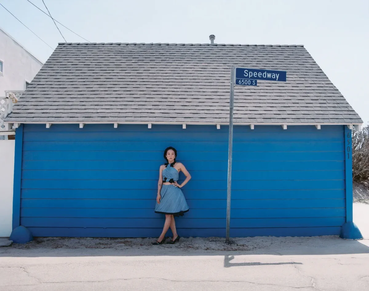 Greta Lee covers Vogue US November 2025 by Tyler Mitchell