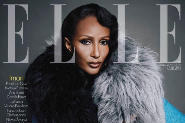 Iman covers Elle Spain November 2025 by Desiree Mattsson