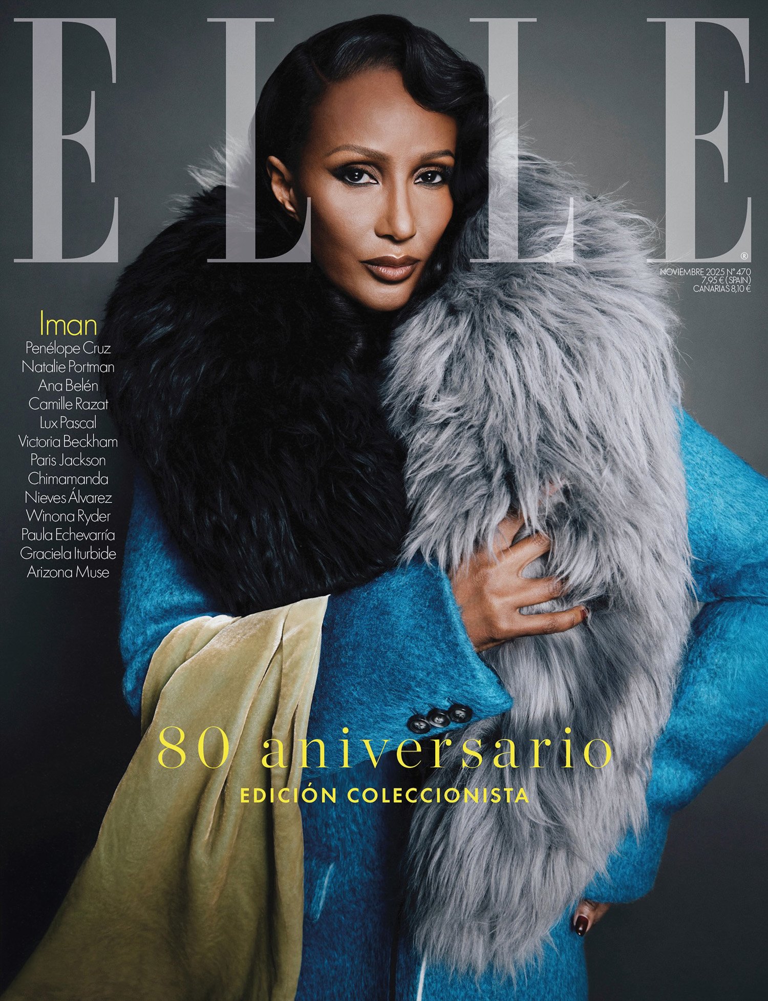 女性情報誌 ELLE Spain Magazine November 2023 Penélope Cruz covers Elle Spain November 2025 by Xavi Gordo