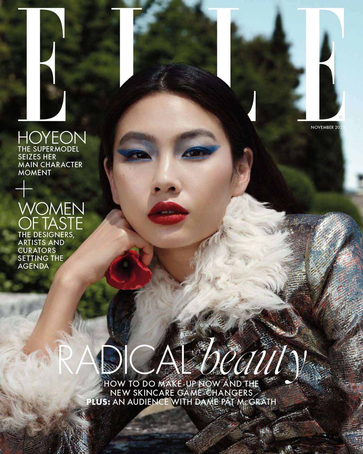 HoYeon Jung in Louis Vuitton on Elle UK November 2025 by Sharif Hamza