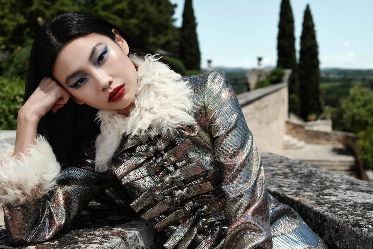 HoYeon Jung in Louis Vuitton on Elle UK November 2025 by Sharif Hamza