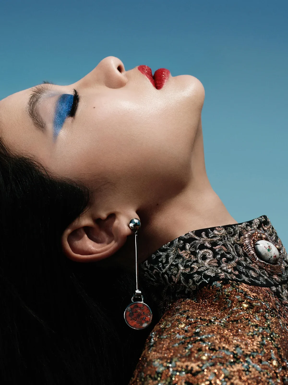 HoYeon Jung in Louis Vuitton on Elle UK November 2025 by Sharif Hamza