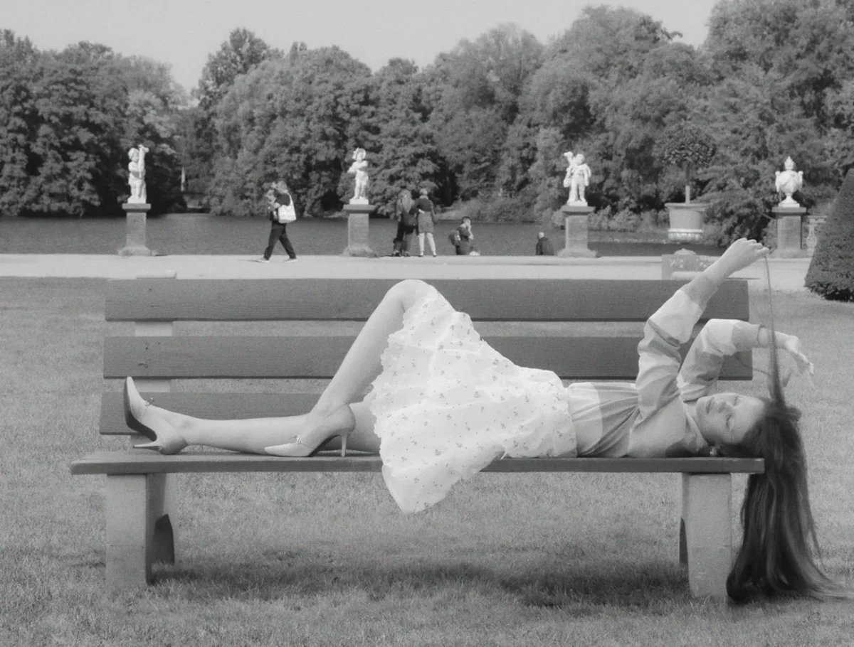 Mia Goth covers Vogue Italia November 2025 by Mark Peckmezian