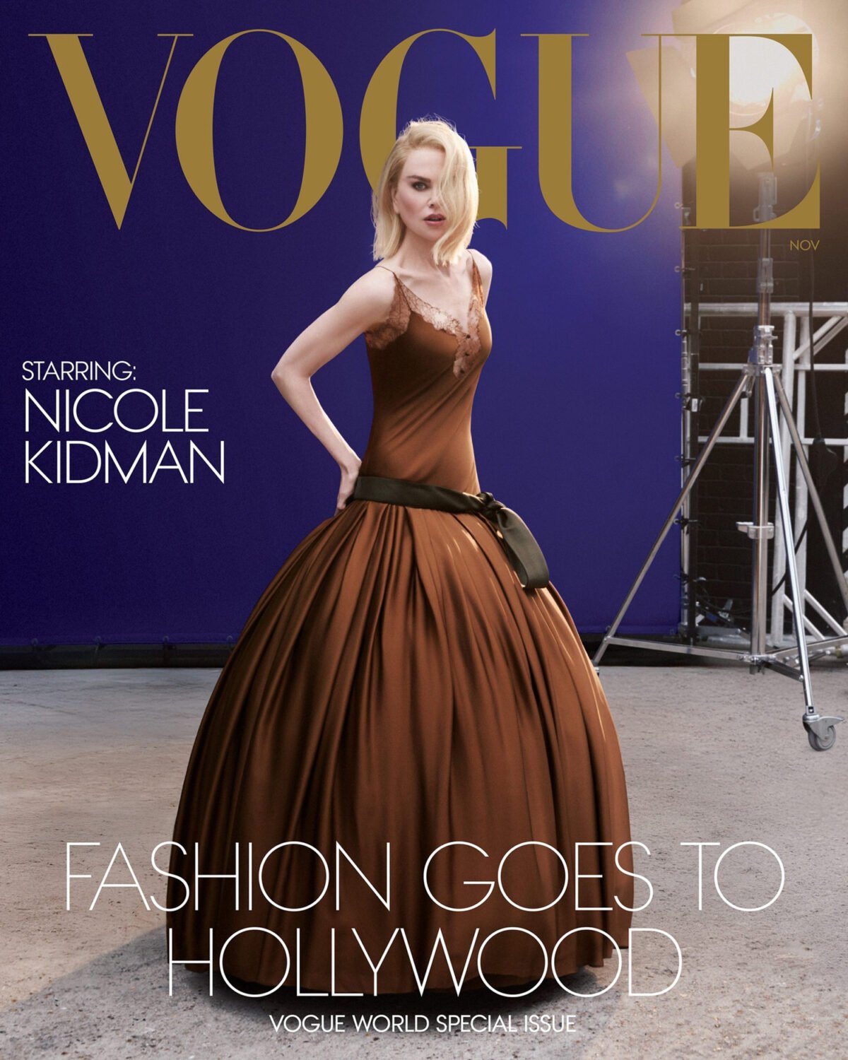 Nicole Kidman covers Vogue US November 2025 by Carlijn Jacobs