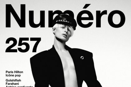 Paris Hilton in Karl Lagerfeld on Numéro November 2025 by Matt Easton
