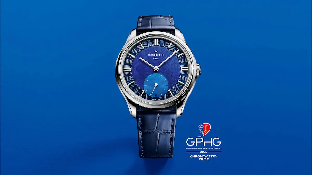 ZENITH G.F.J. wins the 2025 GPHG Chronometry Prize with a reborn calibre 135