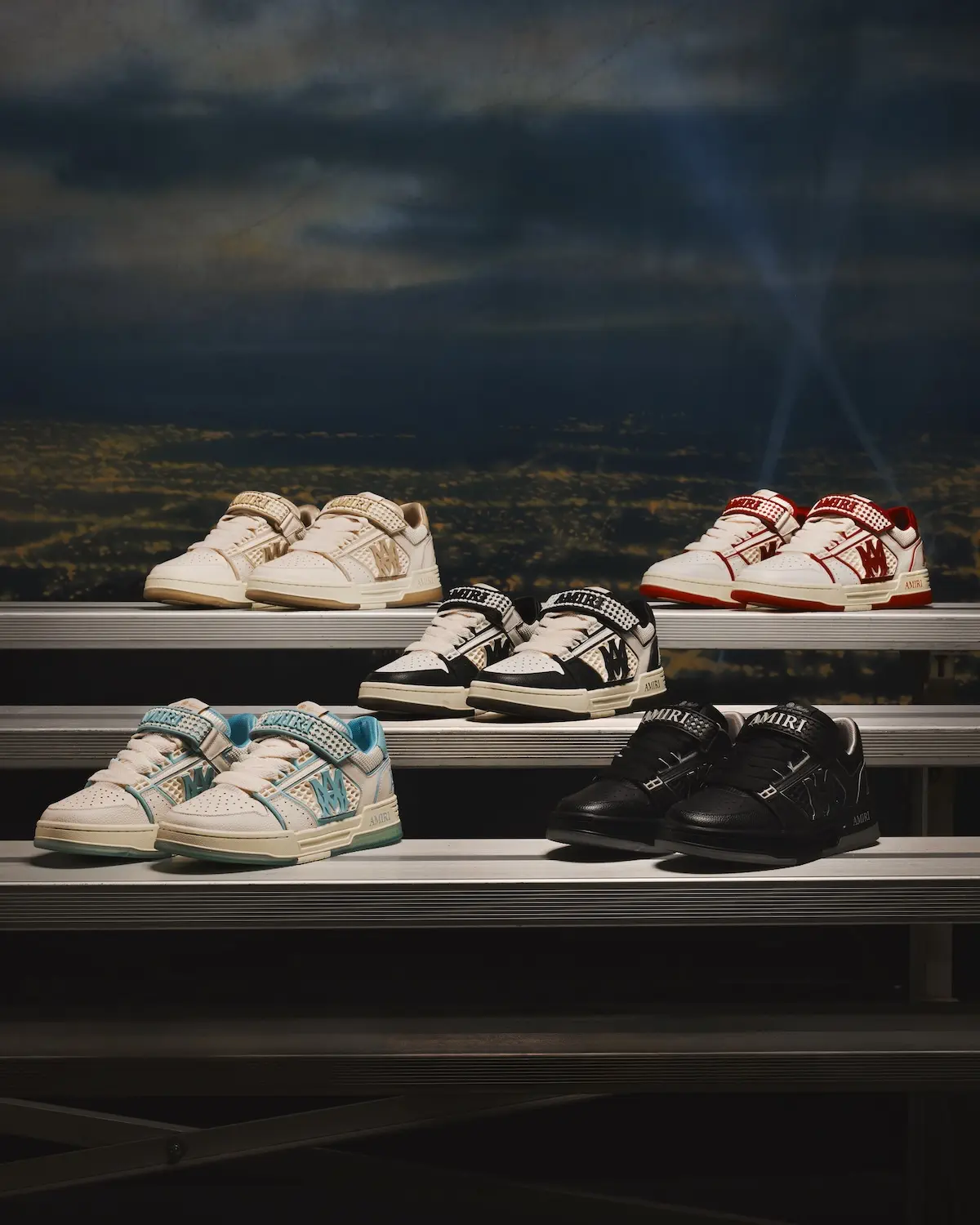 AMIRI unveils the "MA Skyline" : The new luxury sneaker with a skate and hoops attitude