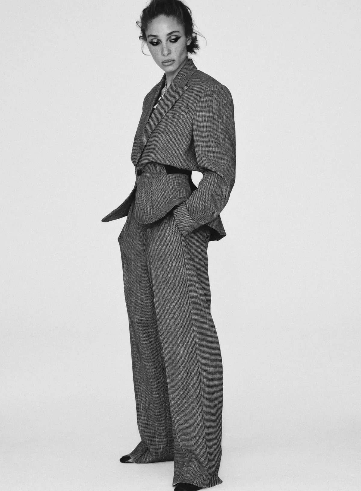 Adwoa Aboah by Daniel Jackson for British Vogue January 2026