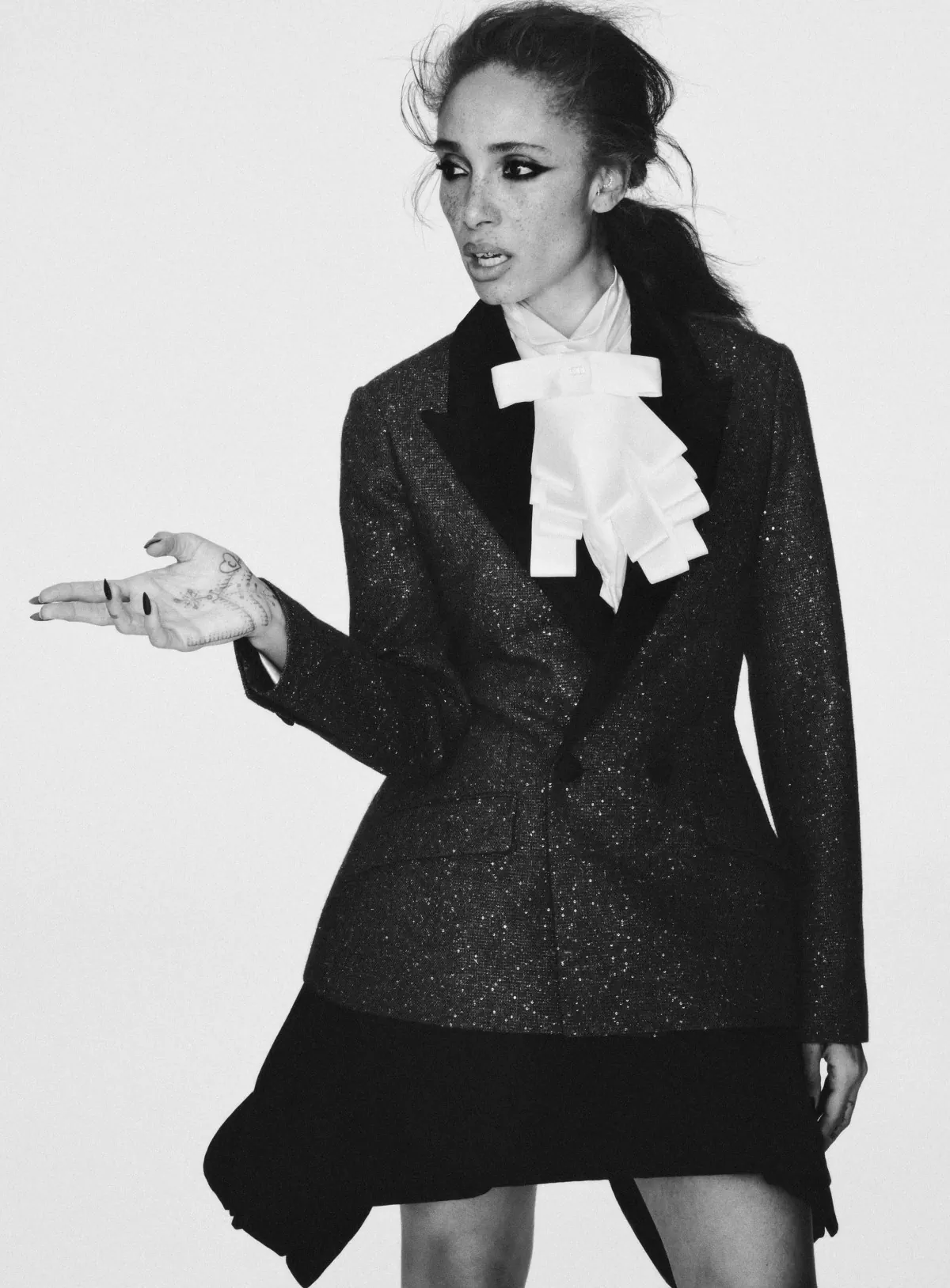 Adwoa Aboah by Daniel Jackson for British Vogue January 2026