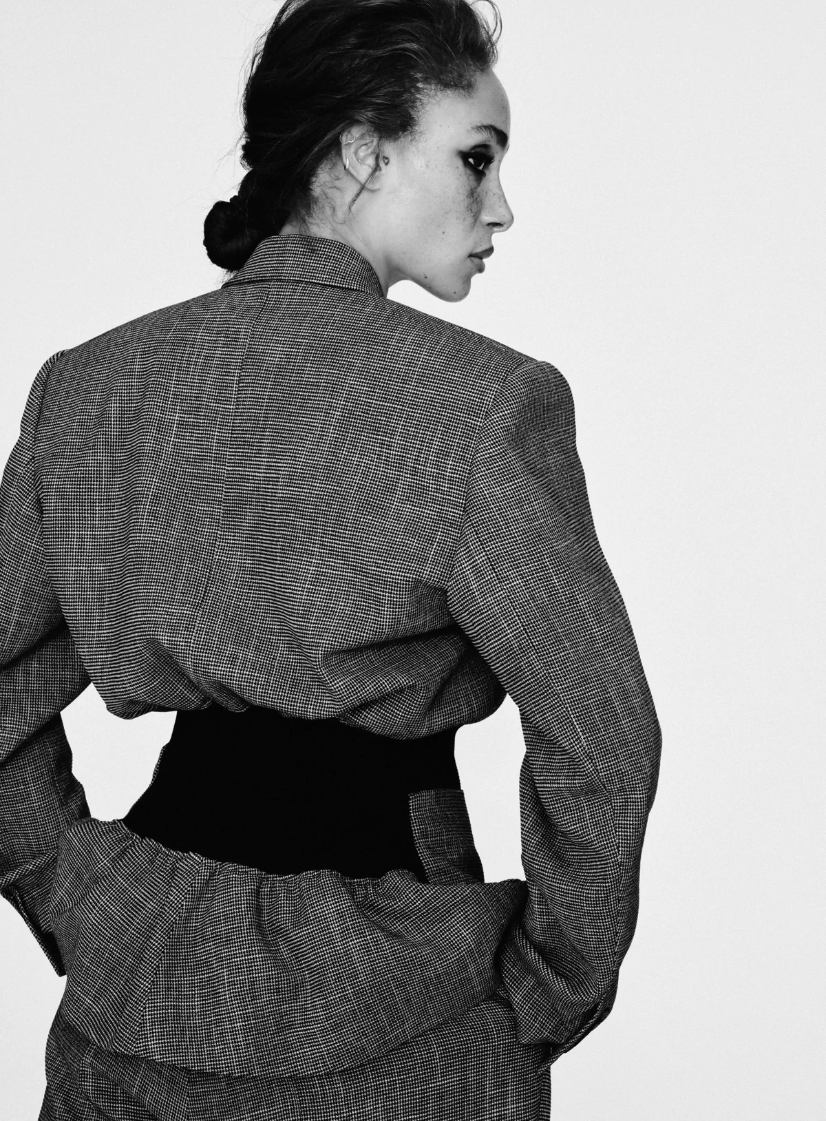 Adwoa Aboah by Daniel Jackson for British Vogue January 2026