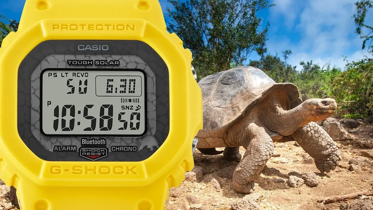 When time meets the wild: G-SHOCK's Galápagos-inspired tribute