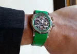 Louis Moinet Impulsion Titanium Green: a radical take on the exposed chronograph