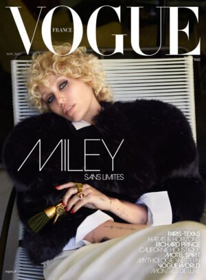 Miley Cyrus covers Vogue France November 2025 by Mario Sorrenti Miley Cyrus covers Vogue France November 2025 by Mario Sorrenti