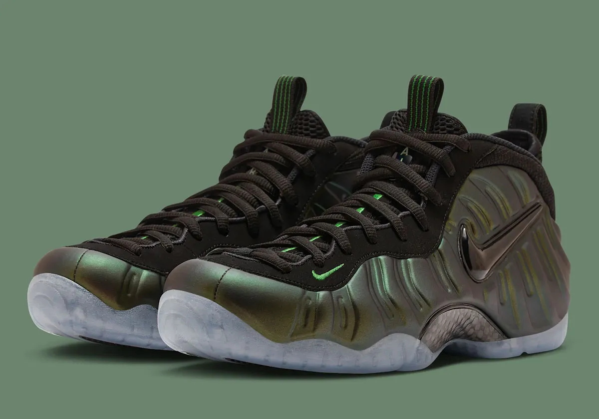 Nike Air Foamposite Pro “Pine Green”: the long-awaited return after 14 years