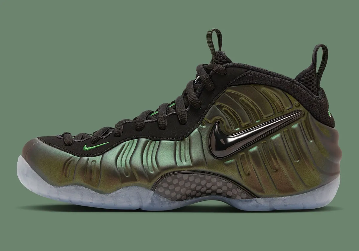 Nike Air Foamposite Pro “Pine Green”: the long-awaited return after 14 years