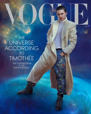 Timothée Chalamet covers Vogue US December 2025 by Annie Leibovitz
