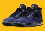 The Air Jordan 4 “Lakers” rewrites purple with an imperial twist