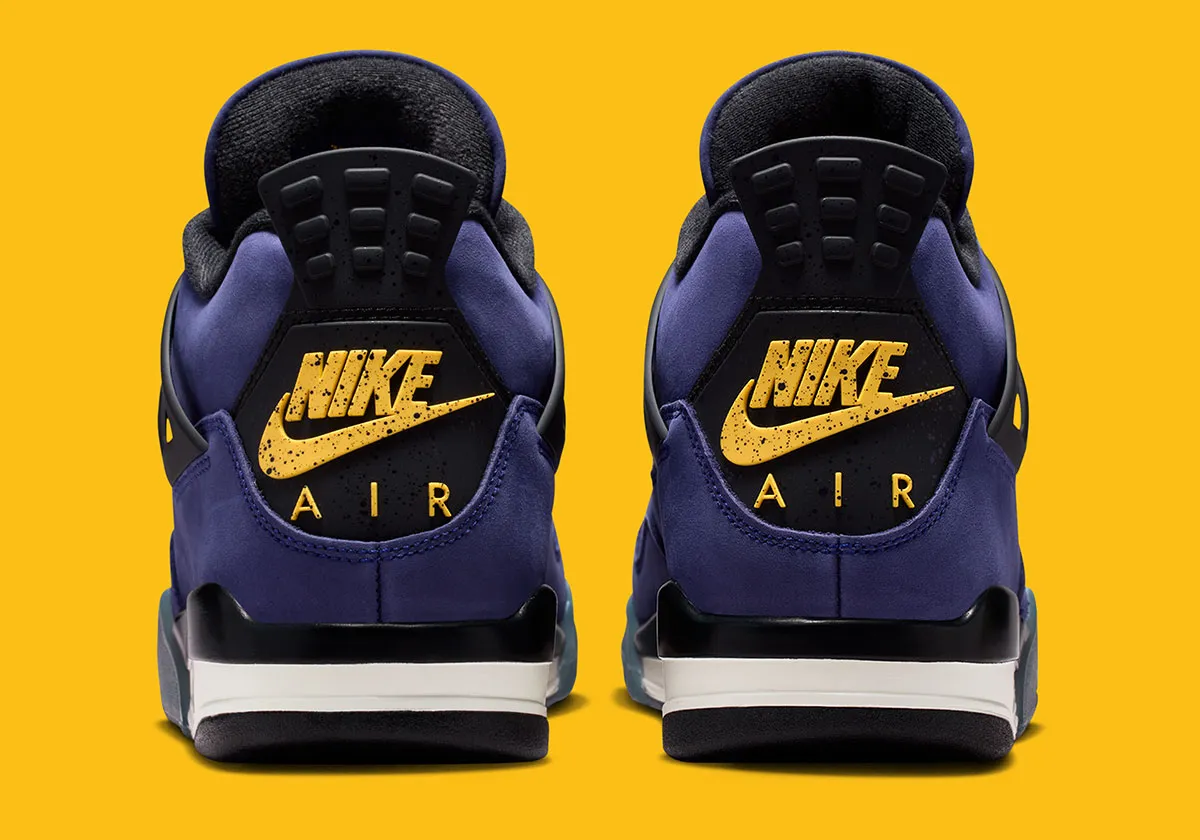 The Air Jordan 4 “Lakers” rewrites purple with an imperial twist The Air Jordan 4 “Lakers” rewrites purple with an imperial twist