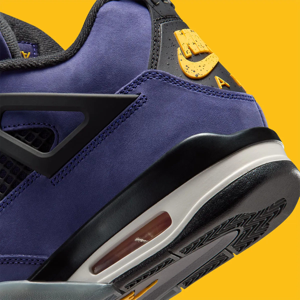 The Air Jordan 4 “Lakers” rewrites purple with an imperial twist The Air Jordan 4 “Lakers” rewrites purple with an imperial twist