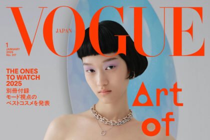 Chloe Oh covers Vogue Japan January 2026 by Fumiko Imano
