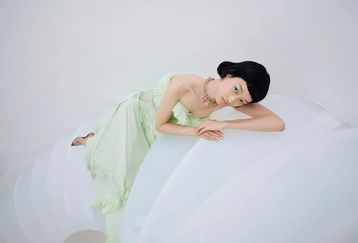 Chloe Oh covers Vogue Japan January 2026 by Fumiko Imano