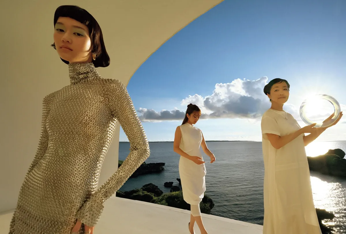 Chloe Oh covers Vogue Japan January 2026 by Fumiko Imano