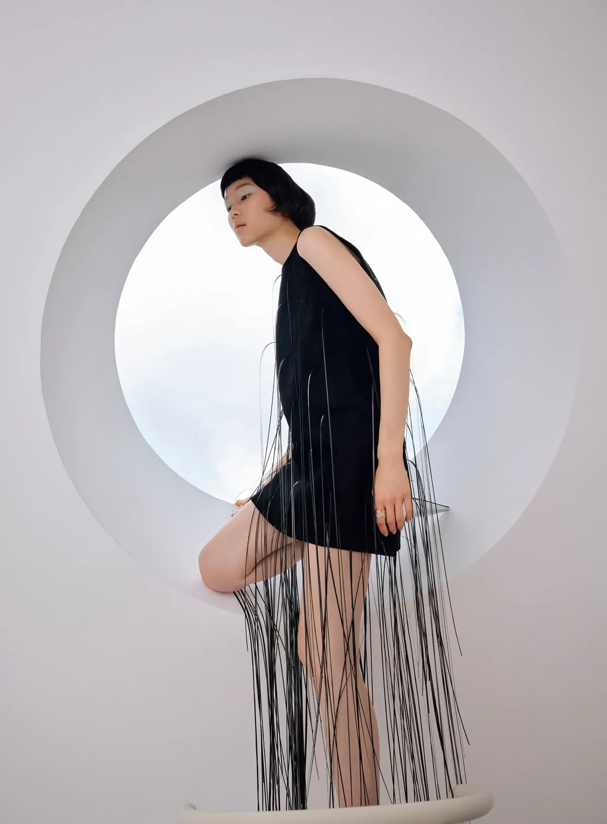 Chloe Oh covers Vogue Japan January 2026 by Fumiko Imano