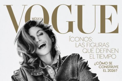 Cindy Crawford covers Vogue Mexico January 2026 by Noua Unu