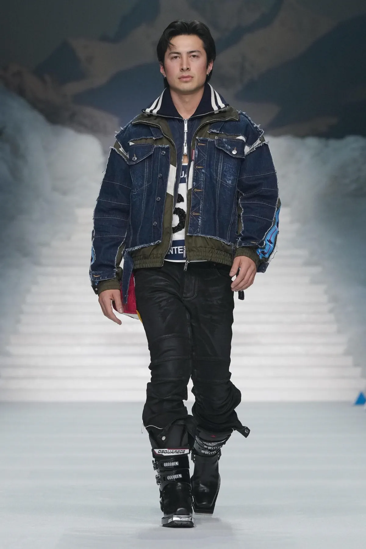 Hudson Williams opens Dsquared2 Fall 2026 show at Milan Fashion Week Dsquared2 Fall-Winter 2026 - Milan Fashion Week