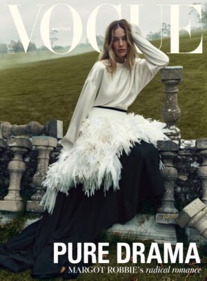 Margot Robbie covers British Vogue January 2026 by Mikael Jansson