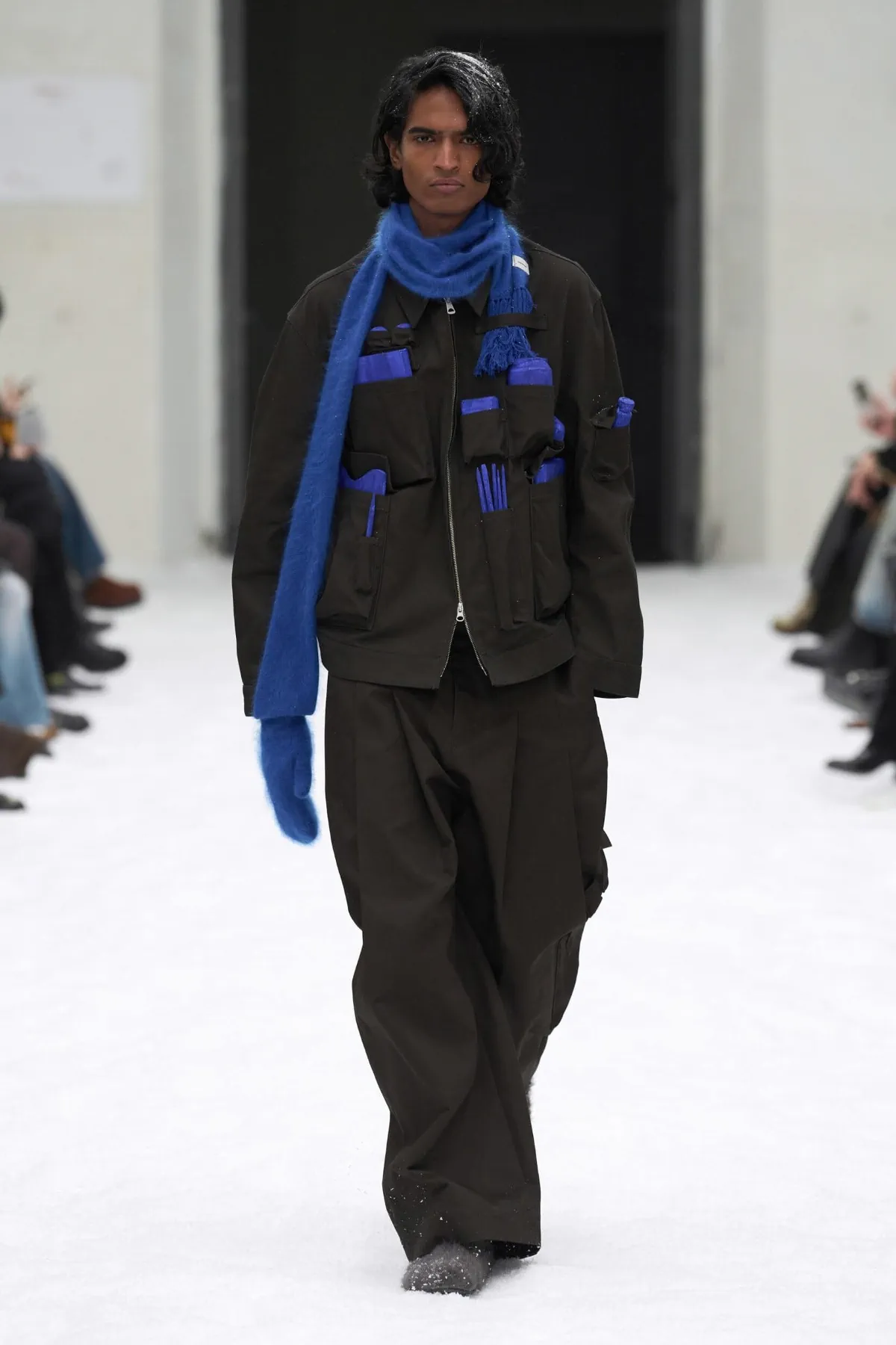 SHINYAKOZUKA makes its European debut at Pitti Uomo with a snow-covered Fall 2026 collection