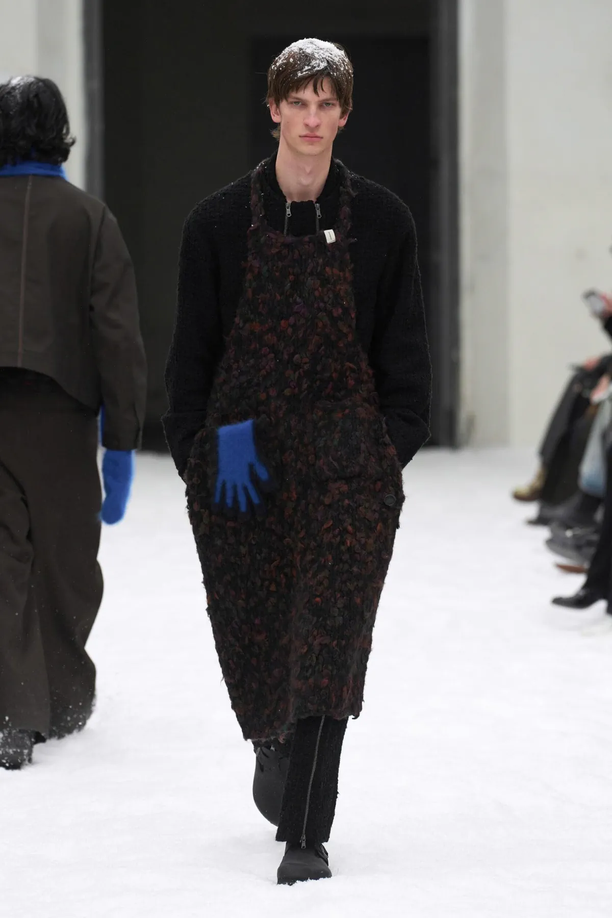 SHINYAKOZUKA makes its European debut at Pitti Uomo with a snow-covered Fall 2026 collection