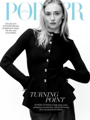 Sophie Turner covers Porter Magazine January 5th, 2026 by Benjamin Werner