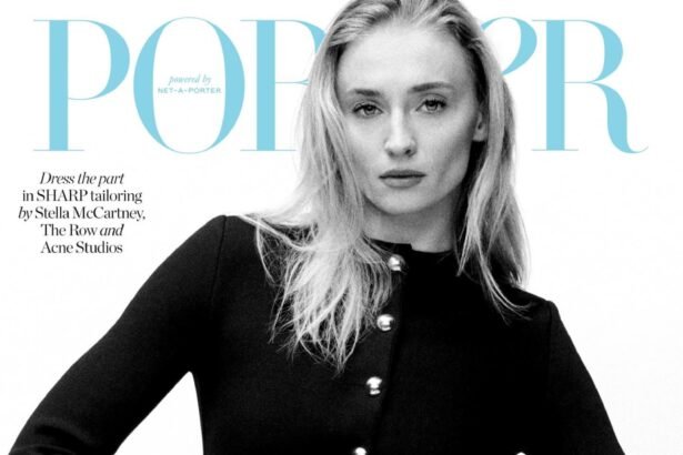 Sophie Turner covers Porter Magazine January 5th, 2026 by Benjamin Werner