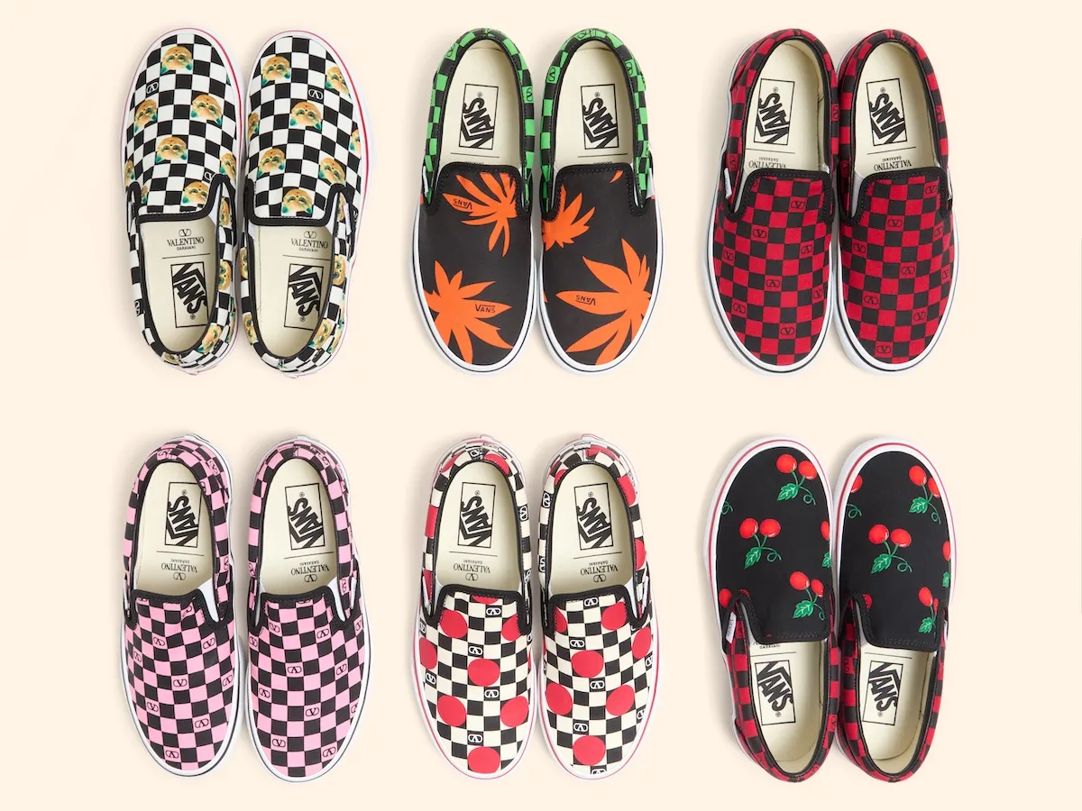 Valentino Garavani and Vans return with new slip-ons
