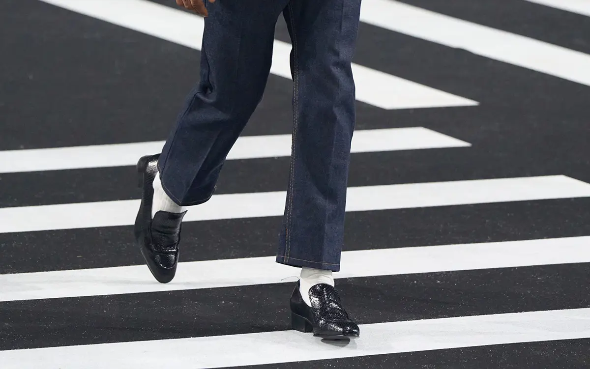 At Paris Fashion Week, Willy Chavarria launched his first in-house shoe collection for Fall 2026