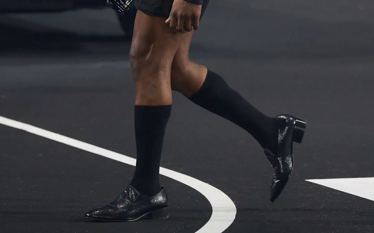 At Paris Fashion Week, Willy Chavarria launched his first in-house shoe collection for Fall 2026