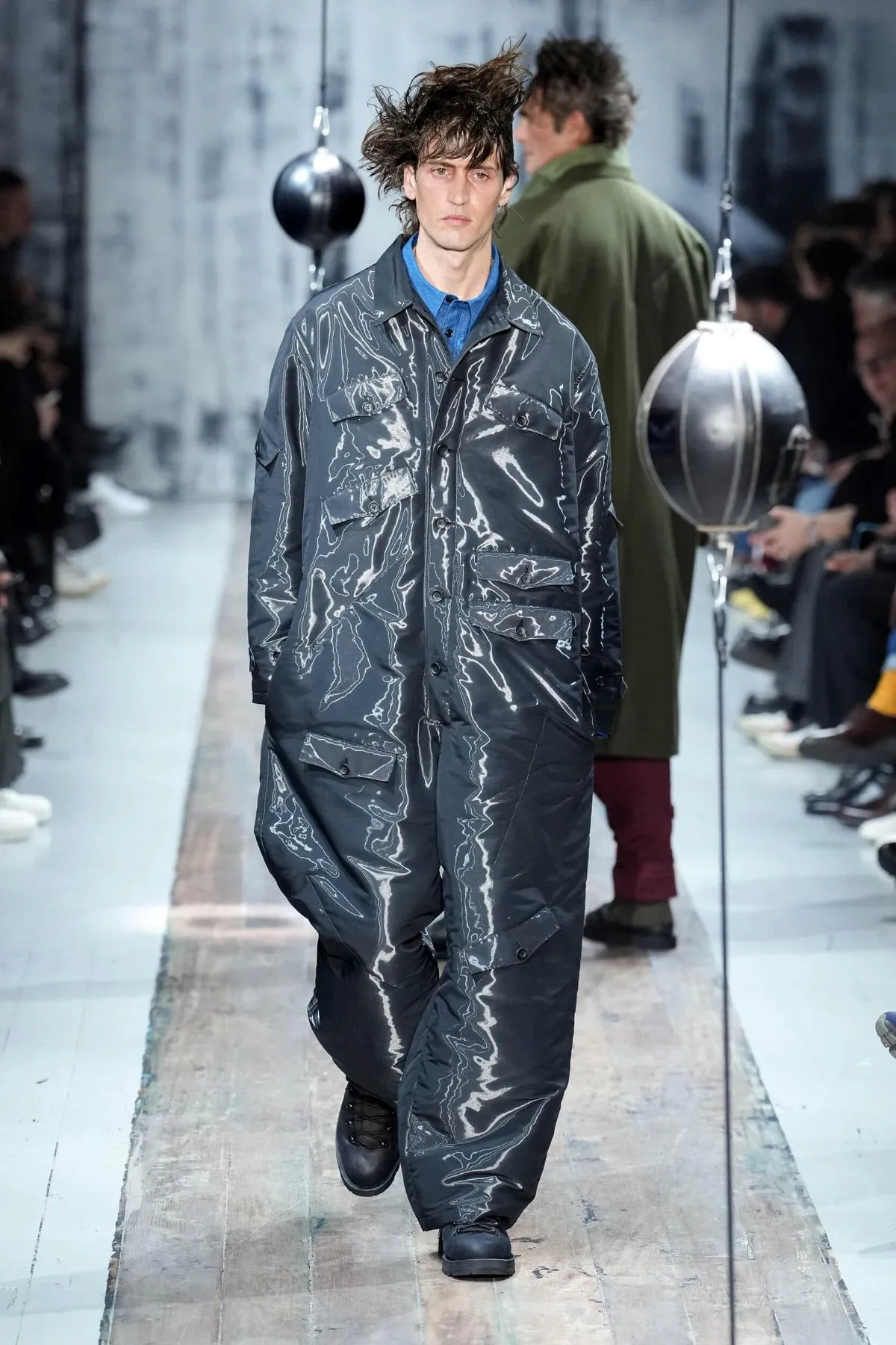 Yohji Yamamoto turns clothing into armor for Fall 2026 Yohji Yamamoto - Fall-Winter 2026 - Paris Fashion Week Men's