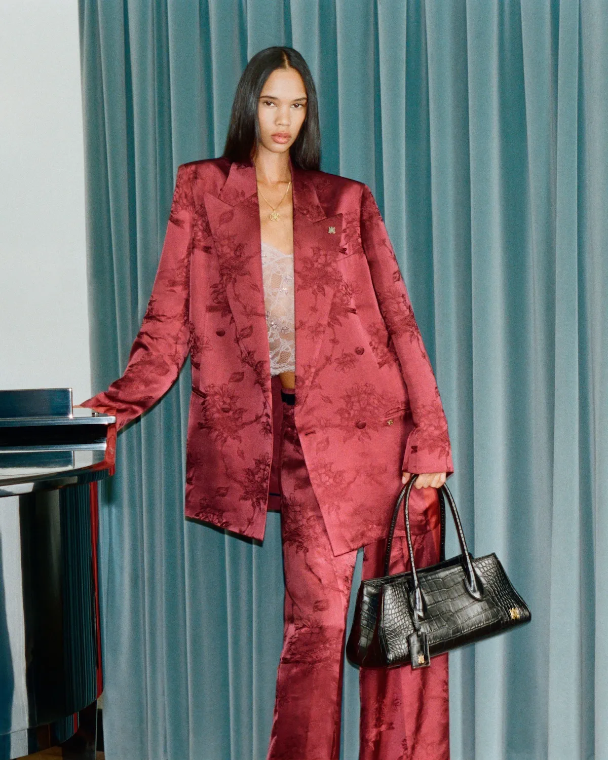 AMIRI Spring 2026: A Hollywood story told through tailoring and the Honey bag
