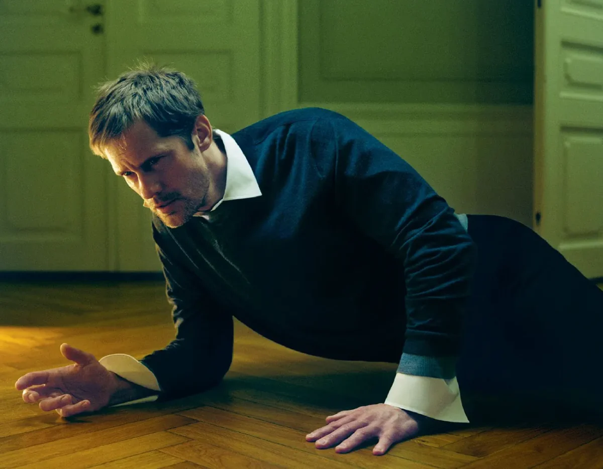 Alexander Skarsgård covers M Le Magazine du Monde February 21st, 2026 by Thurstan Redding